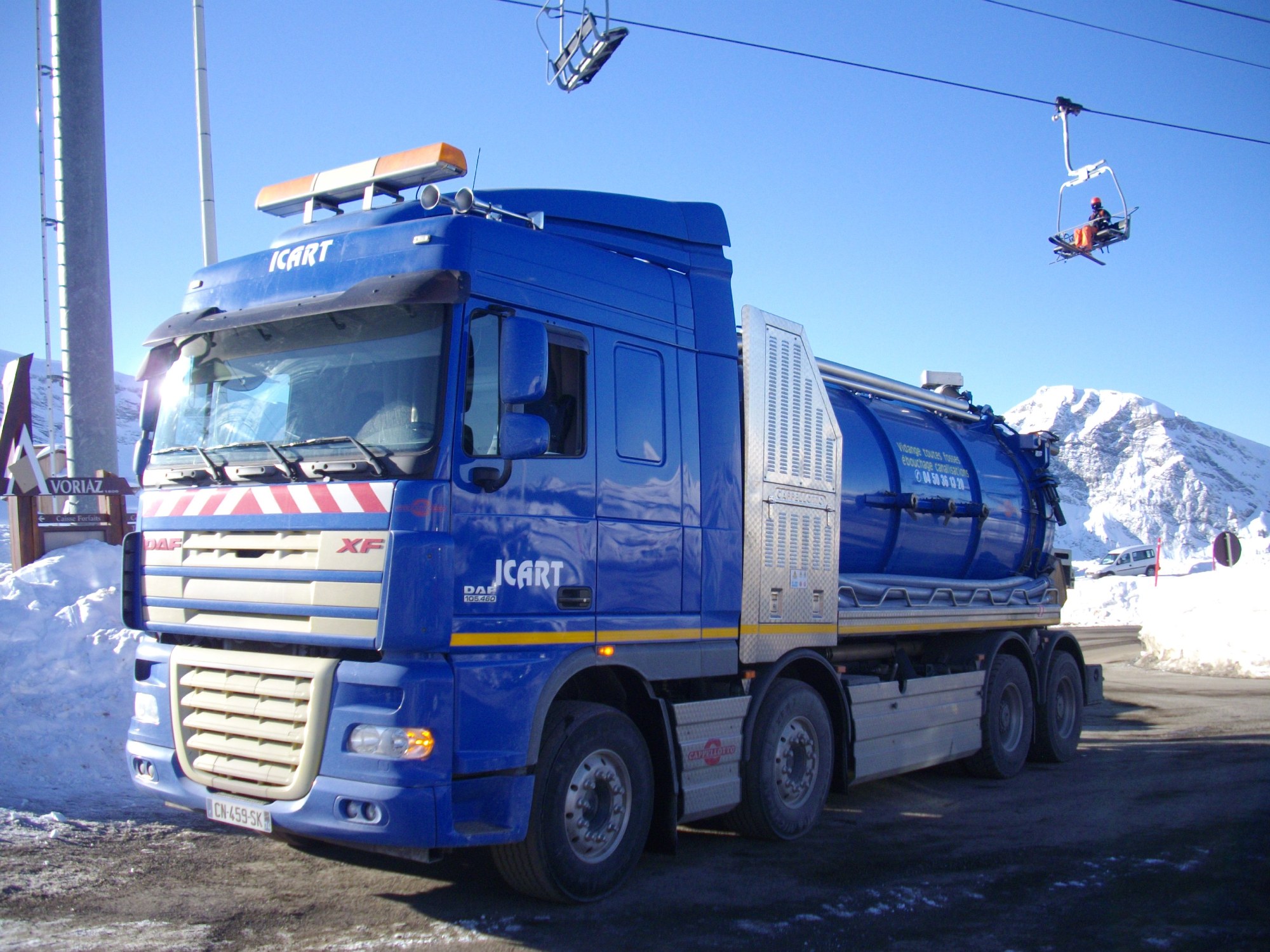 camion station de ski - diagnostic assainissement