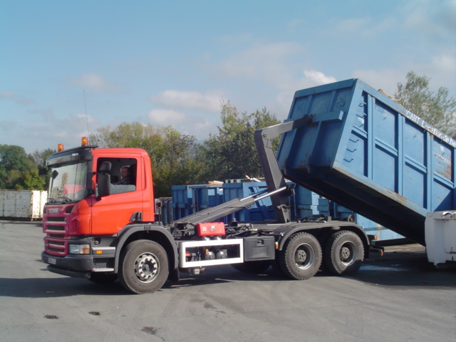 camion bennes - entreprise d'assainissement